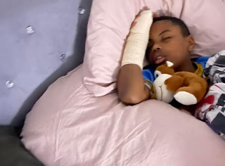  An 11-Year-Old Black Boy Loses His Finger While Escaping School Bullies,'