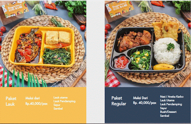 Paket Menu Catering Halal dan Higienis di Soul In A Box