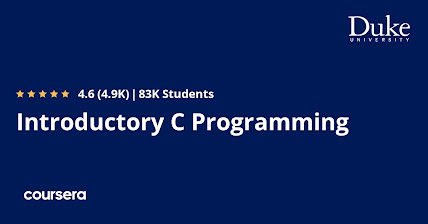 best free C programming certification from Coursera