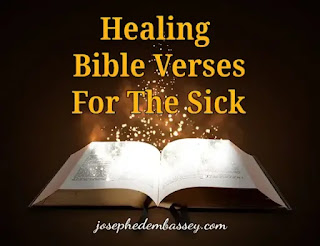 You should read these healing Bible verses for the sick.
