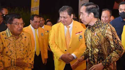 Dewan Pakar Ungkap Jokowi Sudah Jadi Kader Golkar sejak 1997, Pantas Jadi Ketum