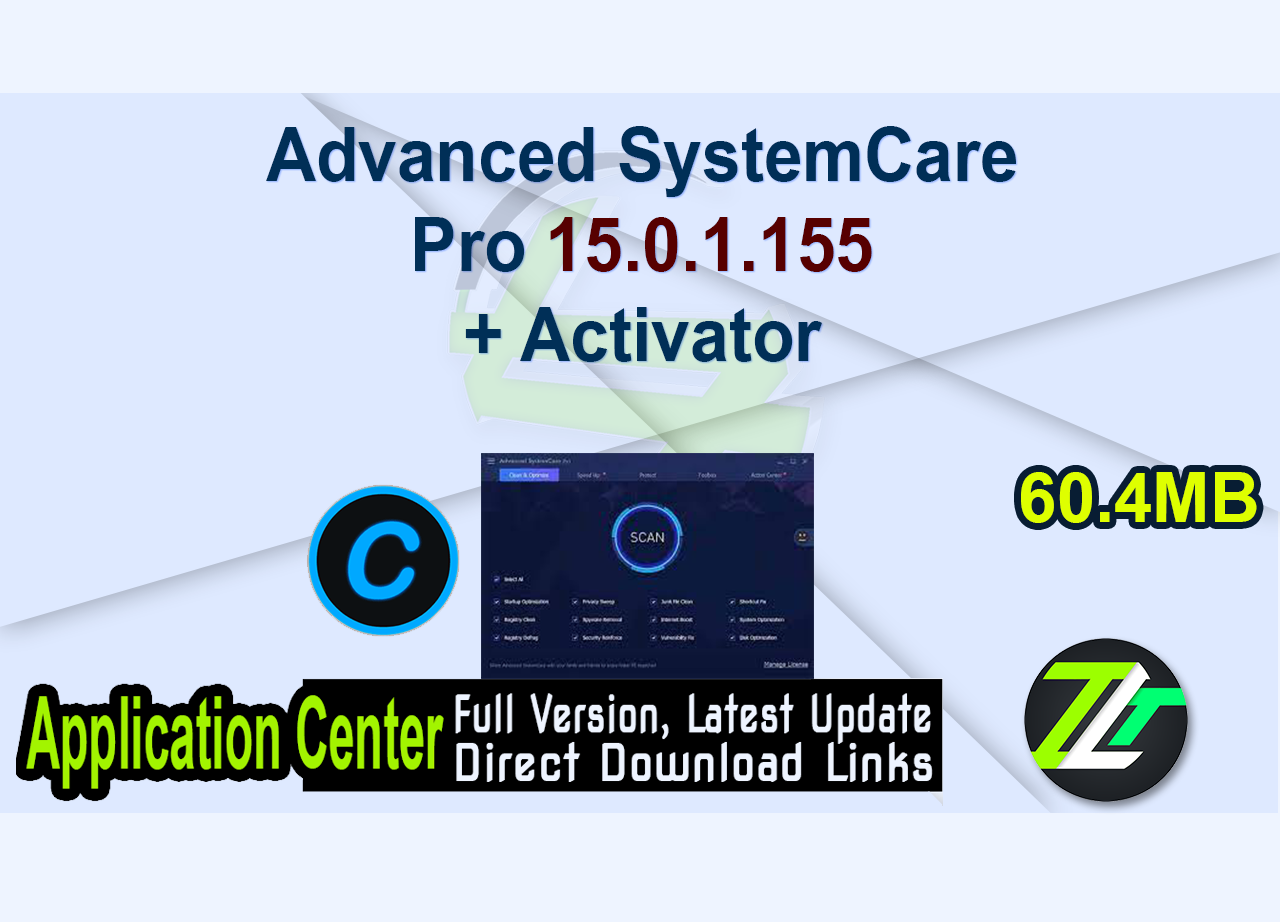 Advanced SystemCare Pro v15.0.1.155 Portable Cracked