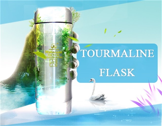 Tourmaline Flask - Green World