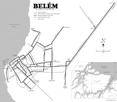 Mapa Ferroviário de Belém
