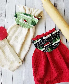 Festive Hanging Towel