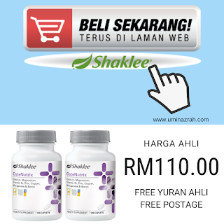 OsteNutrix Ostematrix Shaklee Cara Makan Fungsi Kandungan