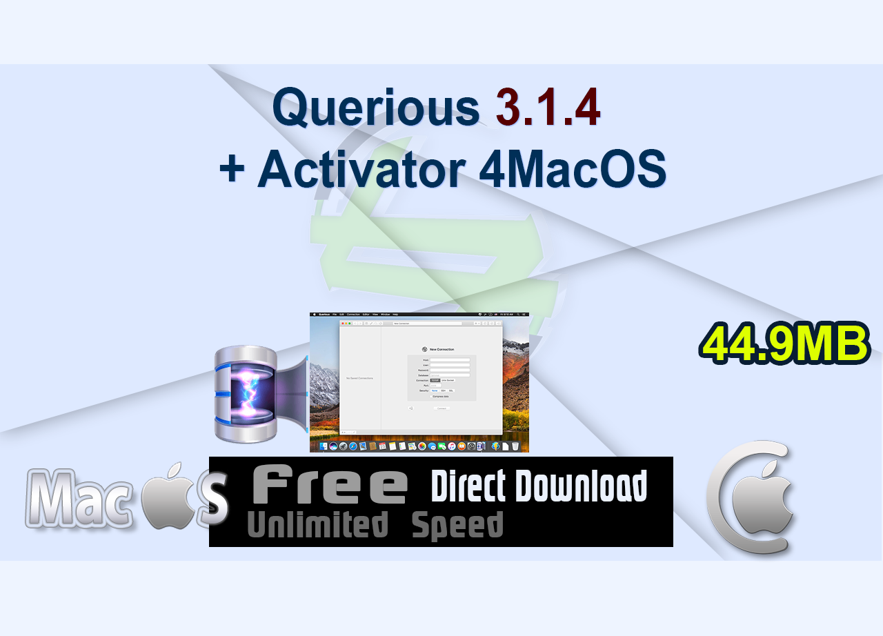 Querious 3.1.4 + Activator 4MacOS