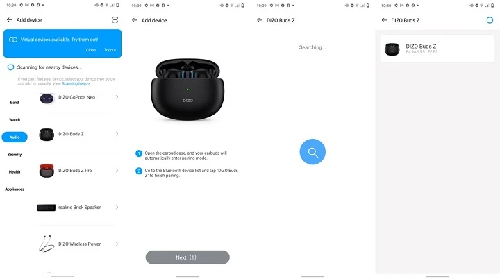 DIZO Buds Z Review: realme Link App