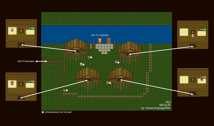 Romancing Saga 2 Moulie Map