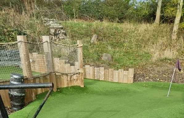 Sherdons Adventure Golf course in Tewkesbury. Photo by Simon Brown, November 2021