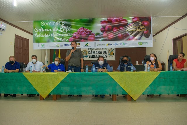 PREFEITURA DE FEIJÓ REALIZA O I SEMINÁRIO DO CAFÉ ROBUSTAS AMAZÔNICO