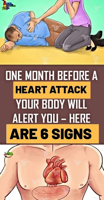 One Month Before a Heart Attack, Your Body Will Warn You – Here are the 6 Signs