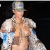  #rihanna and her growing bump were spotted at @giorgiobaldi in #losangeles 