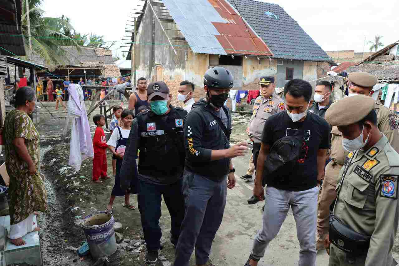 Gerebek Kampung Narkoba, Polresta Deli Serdang Amankan 7 orang Dalam Operasi Antik Toba 2022