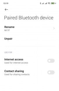 أعد تسمية Bluetooth في Android 11