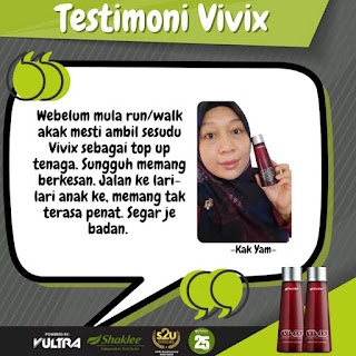 Testimoni Vivix Shaklee Membantu Untuk Masalah Kesihatan