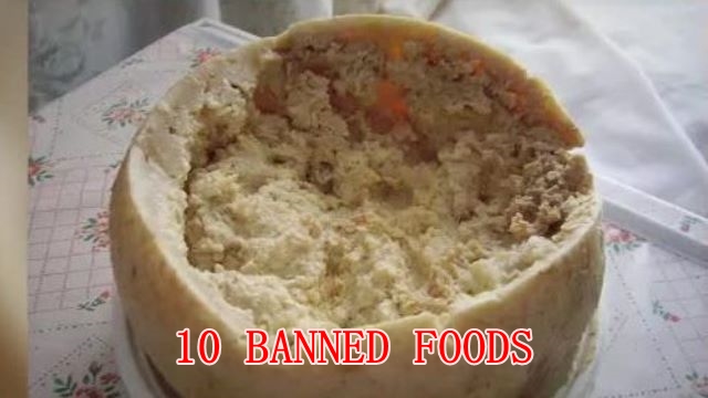 10 Banned Food