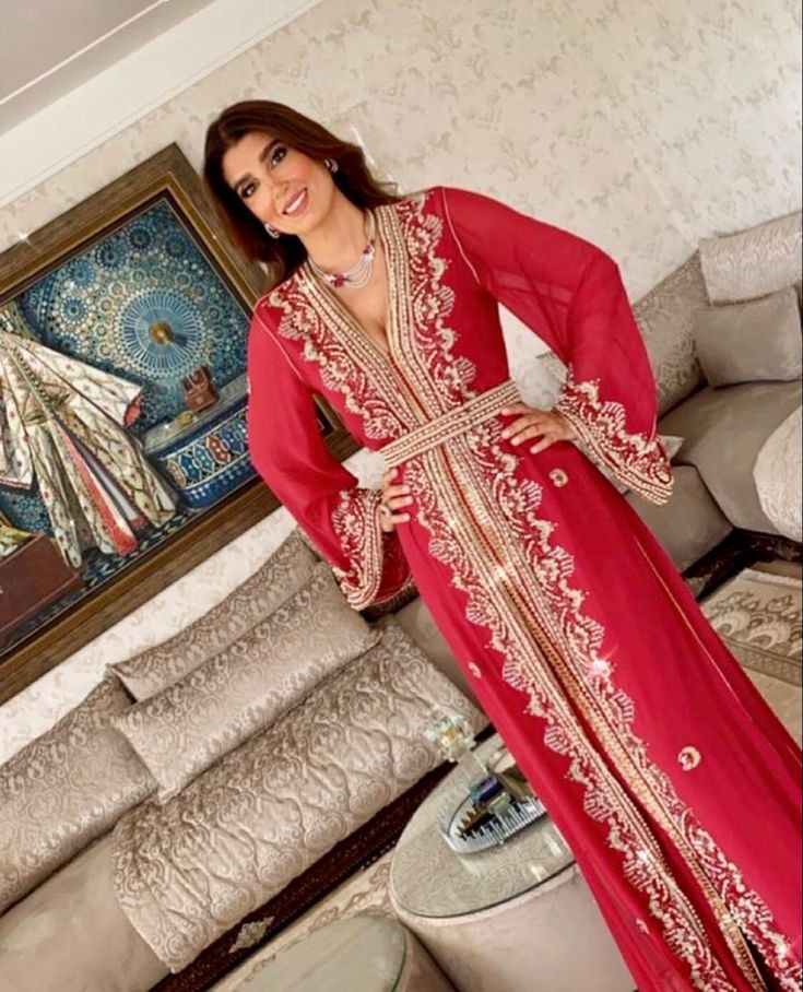 Caftan rose de mariage moderne vente paris