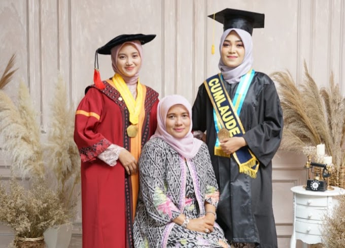 Minang Diaspora Network Global  Sukses Antarkan Dua Putri Bukittinggi Selesaikan Kuliahnya di Perguruan Tinggi