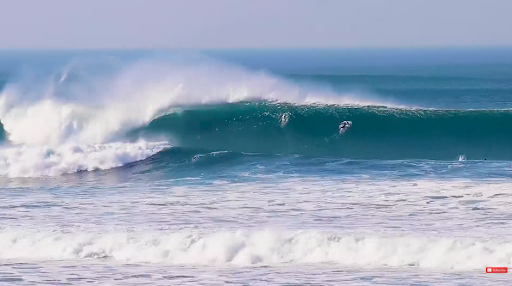 Big surf at Ocean Beach San Francisco after Thanksgiving 2021