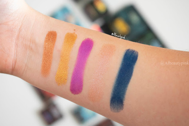 ColourPop Misunderstood paleta swatches 2