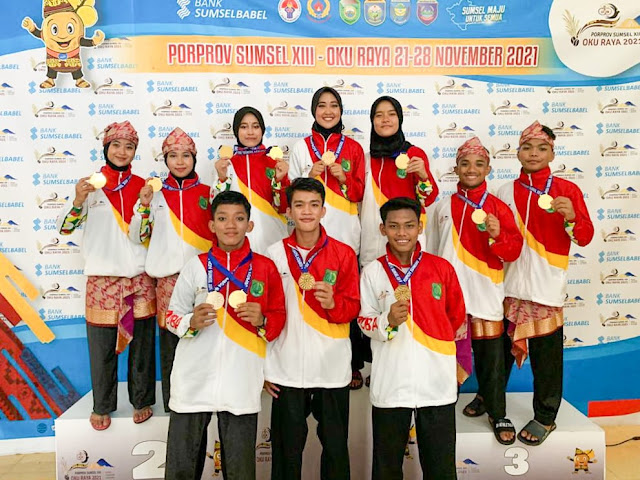 Total 15 Medali dari Pencak Silat untuk Muba