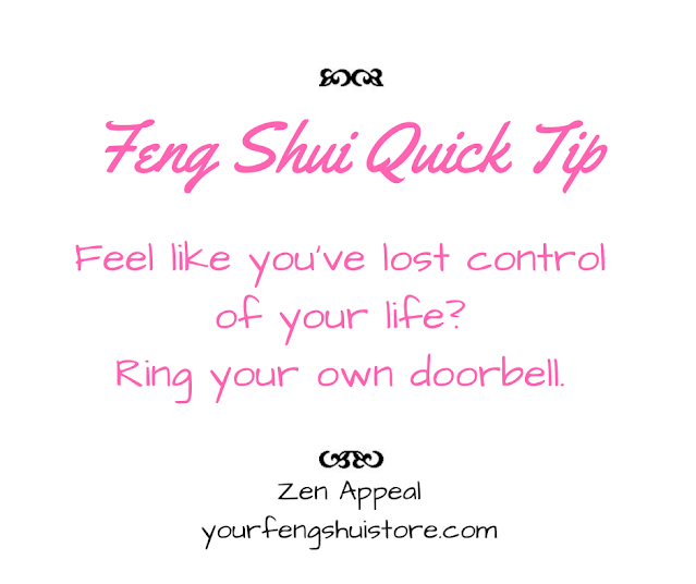 Feng Shui Front Door, Feng Shui Doorbell