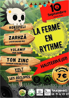 Affiche la Ferme en Rythme 2022