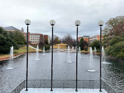Reflection Pond on Clemson Campus