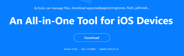 [New Update] 3uTools v2.65.003 Setup Free Download [New Features Added]