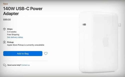 Apple's 140W Power Adapter is the first GaN charger