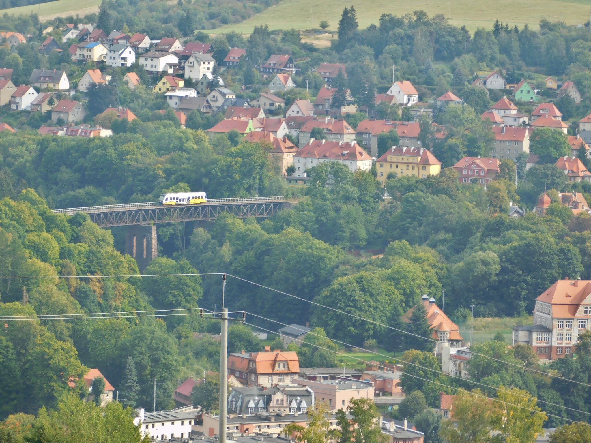 Nowa Ruda widok na miasto