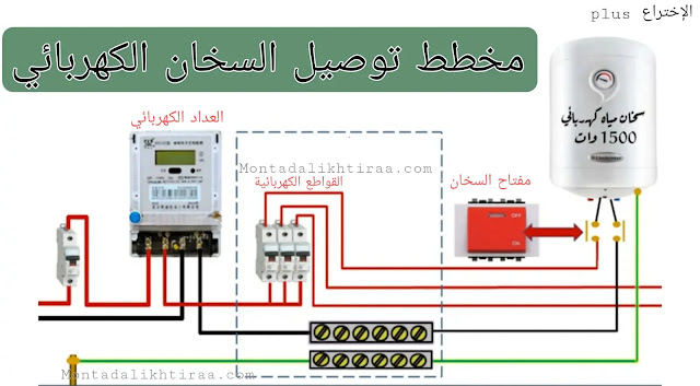 طريقة تركيب السخان الكهربائي | How to install the electric heater