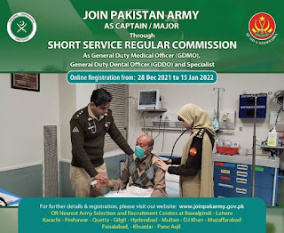 Join Pak Army Jobs 2022