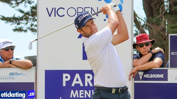 Ben Campbell has fulfilled his dream of playing his first major golf tournament British Open