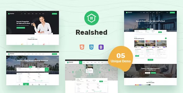 Best Real Estate HTML Template