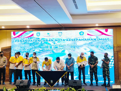 Pangkogabwilhan I Hadiri Acara Penandatangan MOU Pembangunan BIC F1 Di Bintan
