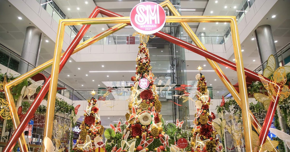 Atrium SM City Masinag Berubah Menjadi Oasis Natal yang Mempesona ~ Wazzup Pilipinas News and Events