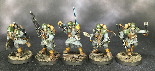 Death Korp of Krieg Veteran Guardsmen Kill Team