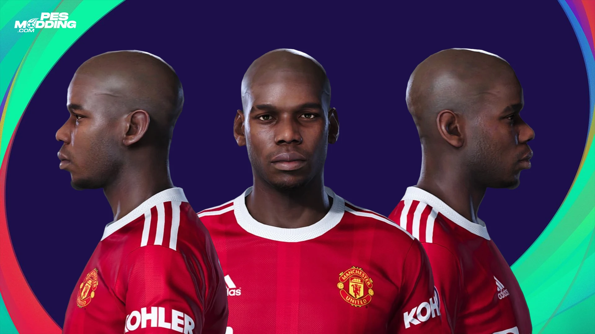 eFootball PES 2021 Paul Pogba Face