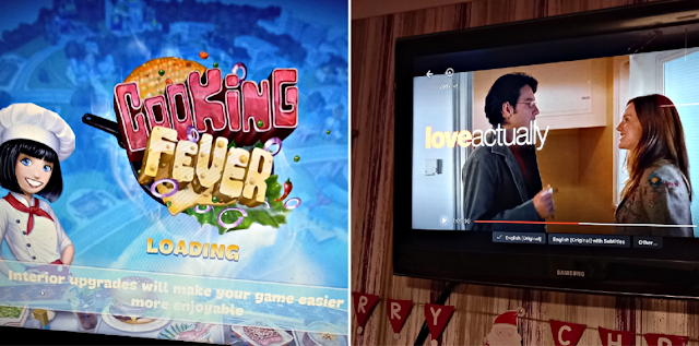 Cooking Fever and Love Actually