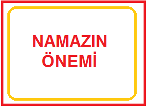 namaz ile ilgili kompozisyon