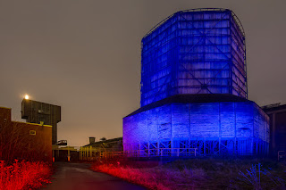 Lightpainting Creativrevier Zeche Heinrich Robert Hamm Olaf Kerber