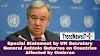 Special Statement by UN Secretary General António Guterres on Countries Affected by Omicron