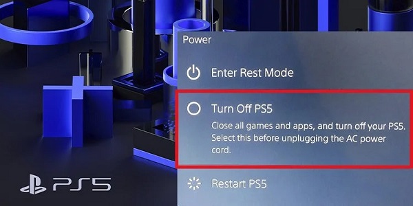 مشكلة مروحة PS5