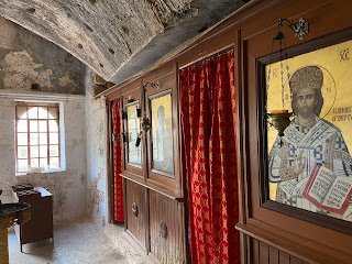 Katholiko Monastery - inside the church.