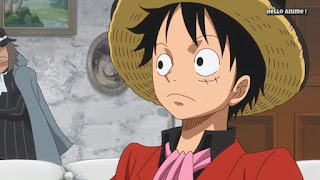 ワンピースアニメ WCI編 828話 ルフィ かわいい Monkey D. Luffy | ONE PIECE ホールケーキアイランド編