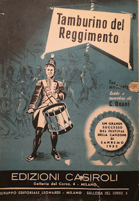  Sanremo 1953 - Gino Latilla  - TAMDURINO DEL REGGIMENTO - accordi, testo e video 