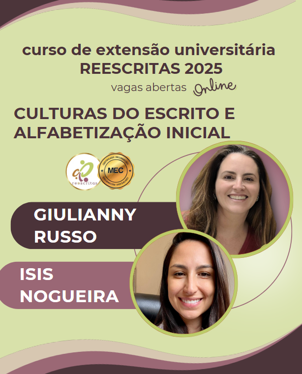 Curso de Extensão: Alfabetização