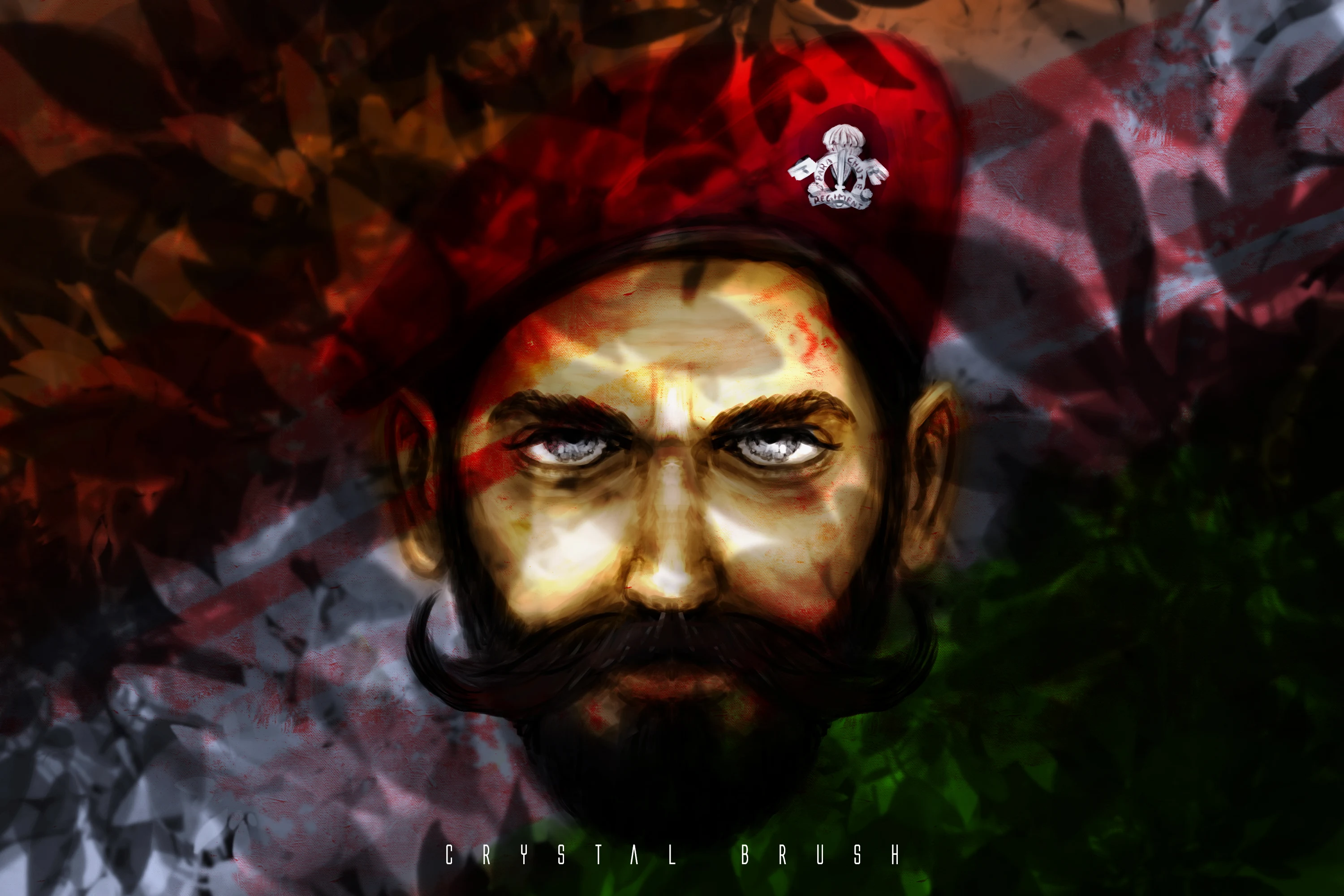 warrior Indian Army digital art